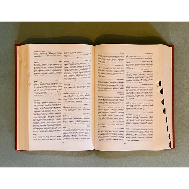 1960s Vintage Vernacular Book Set- the Word Finder & the Synonym Finder For Sale - Image 5 of 10