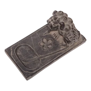 Chinese Guardian's Tail Inkstone, circa 1850
