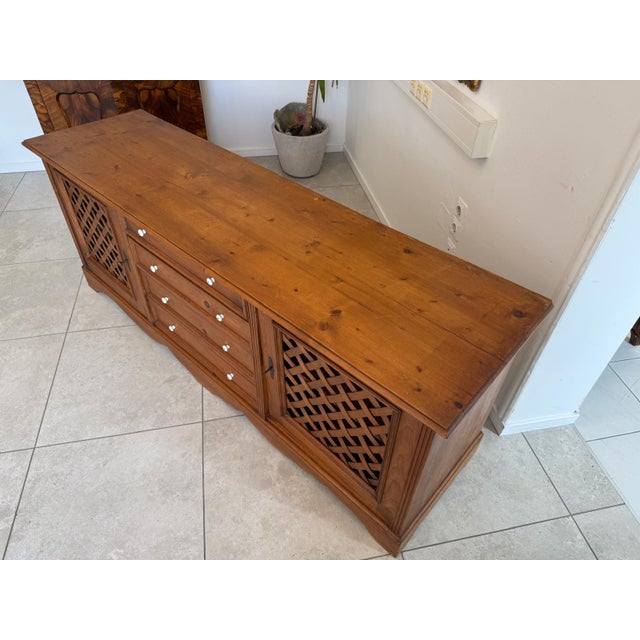Rustic Apothecary Sideboard For Sale - Image 6 of 15