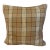 Daniel & Stuart Art Studio Plaid Pillow Cover With Suede Welt For Sale