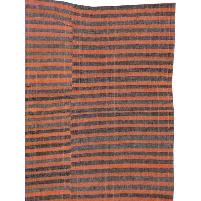 Rustic Galerie Shabab Collection Mid-20th Century Turkish Textile Flatweave Kilim Rug For Sale - Image 3 of 9
