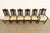1920s Berkey & Gay Antique English Jacobean Carved Walnut Dining Chairs, Set of Six For Sale - Image 5 of 14