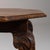20th Century France Rich Walnut Brown Carved Octagonal Side Table For Sale - Image 4 of 11