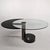 Glass Extendable Round Glass Table Moon attributed to Mario Mazzer for Zanette, 1980s For Sale - Image 7 of 18