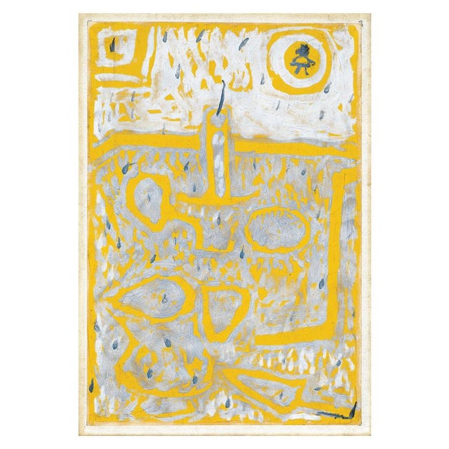 Candlestick Paul Klee, 1879–1940. Candlestick, 1937/38. Oil on paper, mounted on canvas, 30.7 × 21 cm. Kurashiki, Ohara...