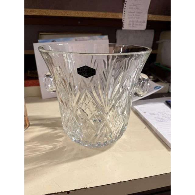 1940s St Louis Crystal Champagne Bucket, 1940s For Sale - Image 5 of 5