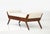 Early 21st Century Modernist Bench. Walnut For Sale - Image 5 of 6