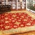 Red Pasargad DC Fine Hand Knotted Oushak Rug For Sale - Image 8 of 8