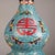 Late 20th Century Pair of Gilt Bronze Cloisonné Enamel Double-Gourd Vases With Shou Motif For Sale In Los Angeles - Image 6 of 9
