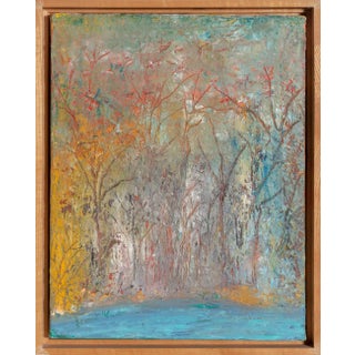 Forest, Naomi Blum Mixed Media on Canvas, Signed Lower Left For Sale