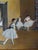 Vintage Edgar Degas Ballet Dancers Reproduction Oil on Board Painting, Framed For Sale In Miami - Image 6 of 11