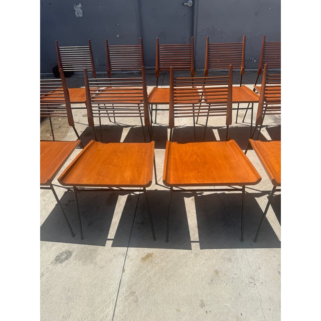 1950s 10 Paul McCobb Planner Group Winchendon Shovel Back Chairs - A Set For Sale - Image 11 of 17