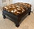 Contemporary Mid 19th Century Faux Deer Hide Antique Footstool | Lodge Look | Cabin Decor Faux Fur Foot Rest | Farmhouse Stool Wood Legs For Sale - Image 3 of 11