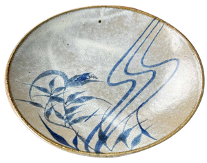 Earthenware Seto Ware Plate, Japan, 1960s