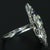 This is a Vintage 14k White Gold Art Deco Style Ring featuring One 0.5ct. F/SI2 Round White Diamond Center & ~0.24ctw of...