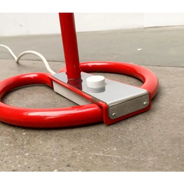 Red Mid-Century Swedish Bumling Floor Lamp by Anders Pehrson for Ateljé Lyktan, 1960s For Sale - Image 8 of 18