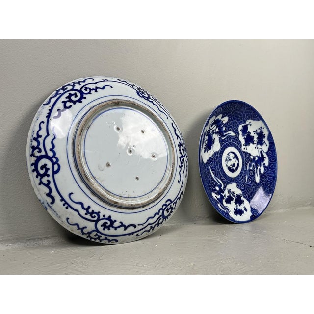 Japanese Arita Plates, Set of 2 For Sale - Image 13 of 17