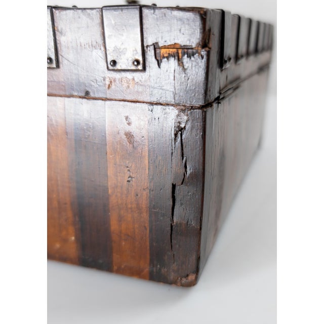 19th Century European German or Austrian Biedermeier Strong Box For Sale - Image 14 of 15