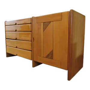 Mid 20th Century Nissen & Gehl Designed Dresser W/ Cabinet
