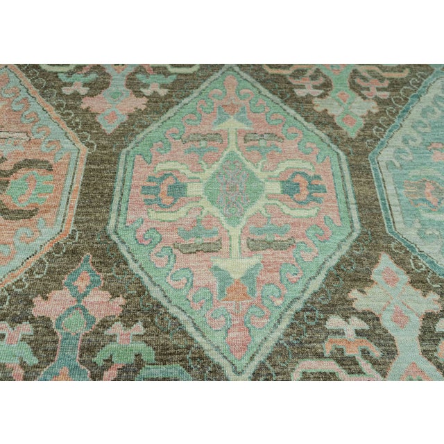 Turkish Oushak Rug 10'1" x 14'3" #20037 Explore a curated collection of hallway runners, wool rugs, and handmade...