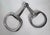 This is a vintage classic jointed eggbutt snaffle bit. Color: silver. Measures about 10” x 3.5” From a Charleston estate.