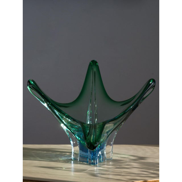 Murano Sommerso Glass Centerpiece, 1960s For Sale - Image 4 of 10