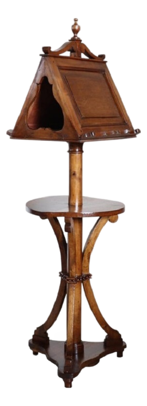 19th Century Italian Lectern in Walnut