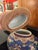 1990s Porcelain Ceramic Asian Lidded Vessels a Pair For Sale - Image 5 of 8