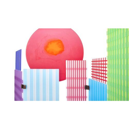 Plastic Sunset in New York Screen by Gaetano Pesce for Cassina For Sale - Image 7 of 10