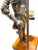 Vintage Don Quixote Sculpture in Metal Armor For Sale - Image 13 of 14