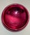 Large Mid Century Fuchsia Pink Mercury Glass Bowl Style of Luis Barragan For Sale - Image 10 of 12