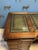 Large Mahogany Desk with Green Leather Top, 1990s For Sale - Image 10 of 18