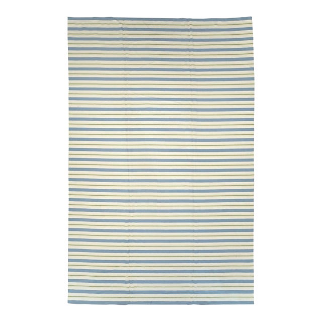 Galerie Shabab Collection Late 20th Century Handmade Turkish Flatweave Kilim Oversize Carpet For Sale