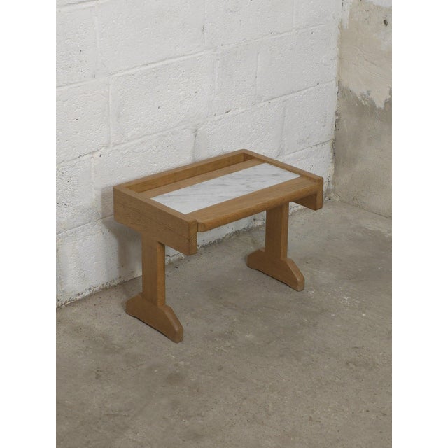 Side Table attributed to Guillerme et Chambron, 1970s For Sale - Image 16 of 16