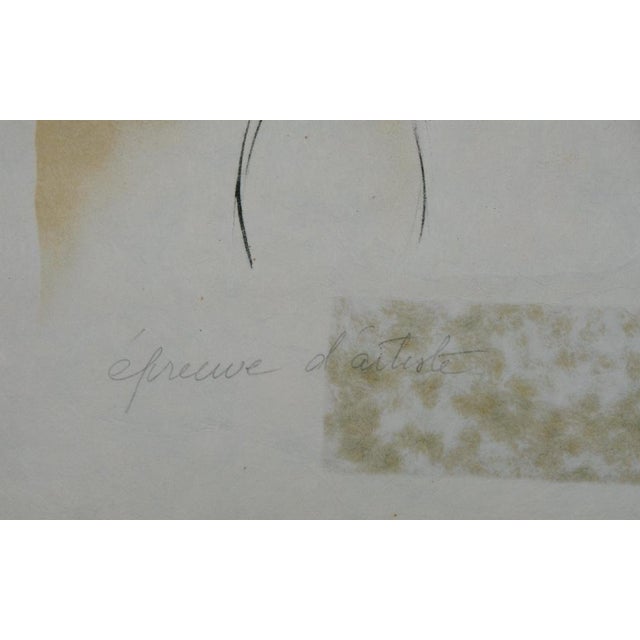 Bernard Charoy, Sophie et son chapeau de fleurs, Lithograph For Sale - Image 6 of 8