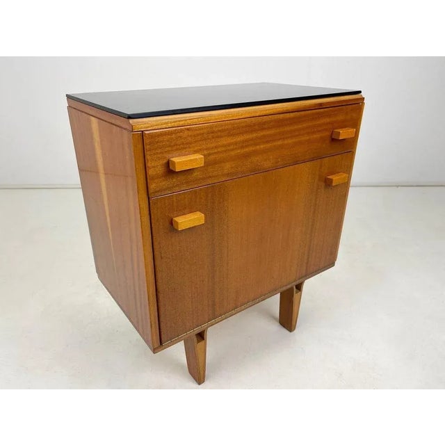 1960s Small Cabinet or Bedside Table by Frantisek Mezulanik, 1960s For Sale - Image 5 of 10