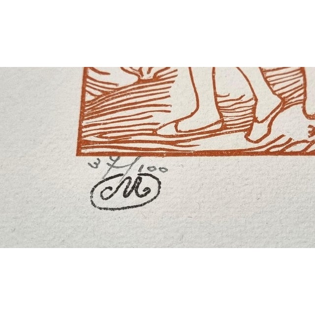 Aristide Maillol, Georgics, Woodcut, 1950 For Sale - Image 3 of 4