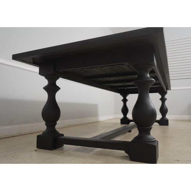 Restoration Hardware Large Distressed Finish Farm Dining Room Table ...