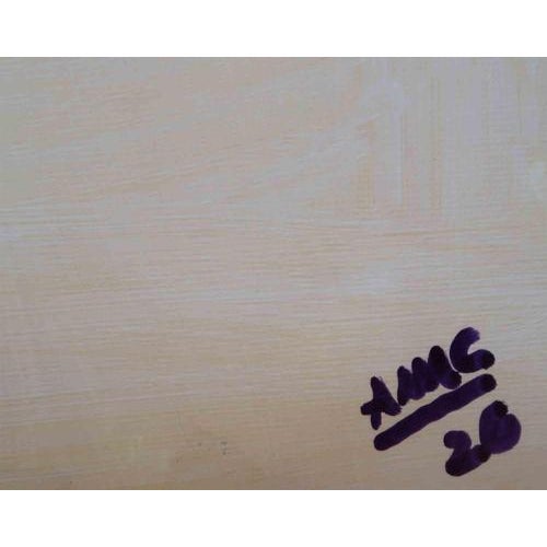 This one-of-a-kind painting by Anna Maria Caboni presents a refined geometric abstraction defined by balance, rhythm, and...