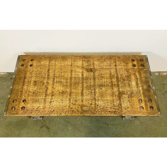 Industrial Coffee Table, 1960s For Sale - Image 11 of 14