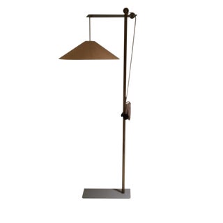 Ecart International Lampadaire Kraft Floor Lamp For Sale