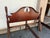 Vintage George Style Cherry Rice Carved Four Poster Cali King Bed Frame. For Sale - Image 12 of 16