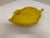 Boho Chic Yellow Glazed Ceramic Bird on Leaf Dish For Sale - Image 3 of 9