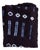 Indigo Mudcloth From Mali - 4.1 X 3.9 Ft For Sale