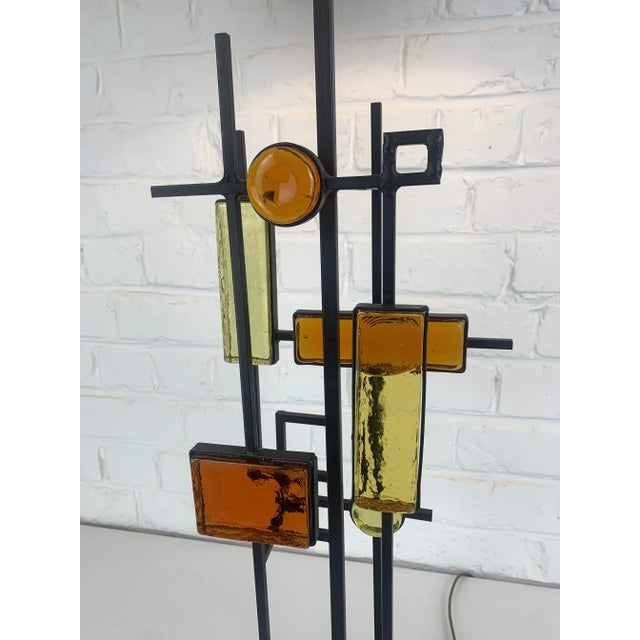 1970s Tall Modernist Table Lamp from Svend Aage Holm Sørensen for Holm Sørensen, Denmark, 1960s For Sale - Image 5 of 13