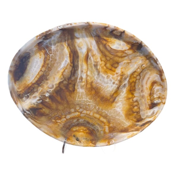 Tortoise Shell Resin Tray For Sale