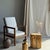 Brutalist Oval Side Table in Petrified Wood, 1980s For Sale - Image 3 of 18