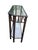 Ornamental & Decorative Materials Late 20th Century Faux Bamboo Metal Console For Sale - Image 7 of 14