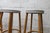 Wood Dining Table and High Stools from Baumann, 1990, Set of 5 For Sale - Image 7 of 18