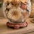 Late 20th Century Vintage Seashell-Filled Glass Table Lamp With Pink Shell Base For Sale - Image 5 of 5